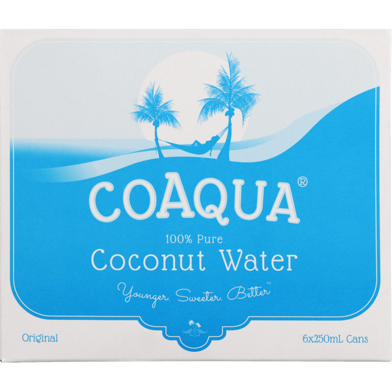 CoAqua 250ml Can [4x 6packs]