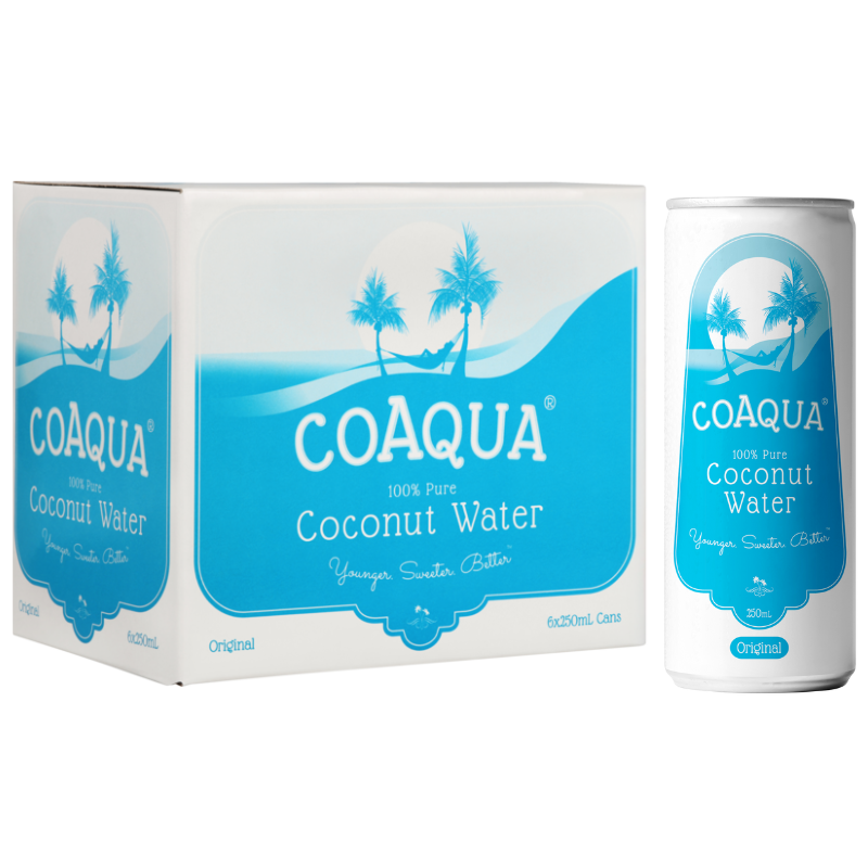 CoAqua 250ml Can [4x 6packs]